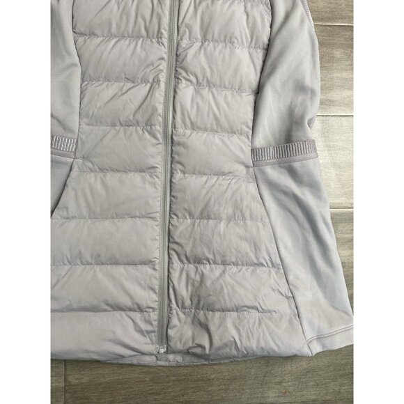 Lululemon Down For it All  Lavender Sz 8 Puff Vest Goose Down Zip Pockets Luxury - Picture 9 of 12